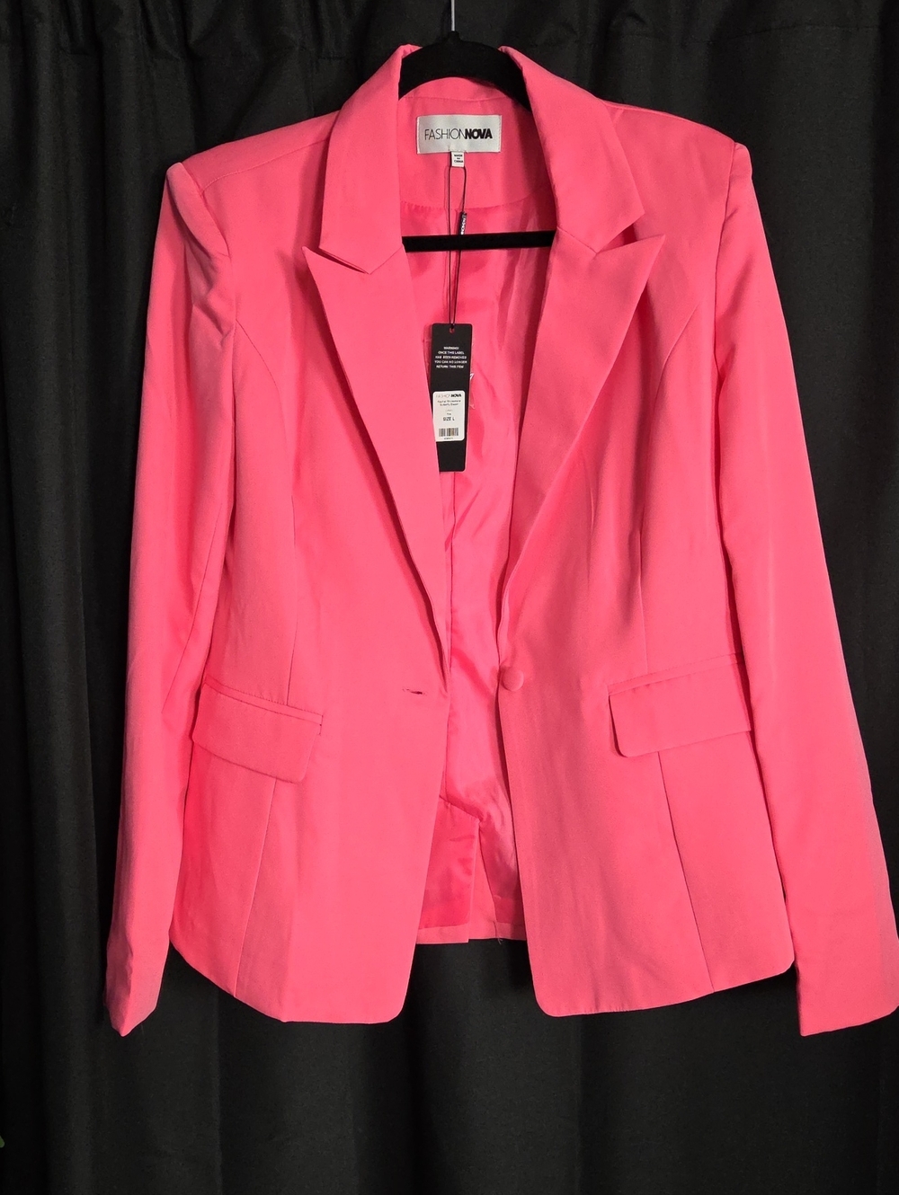 Rachel Rhinestone Butterfly Blazer - Picture 6 of 8